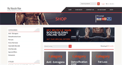 Desktop Screenshot of my-muscle-man.com